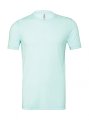 Heren T-shirt Bella Triblend Crew Neck 3413 Ice Blue